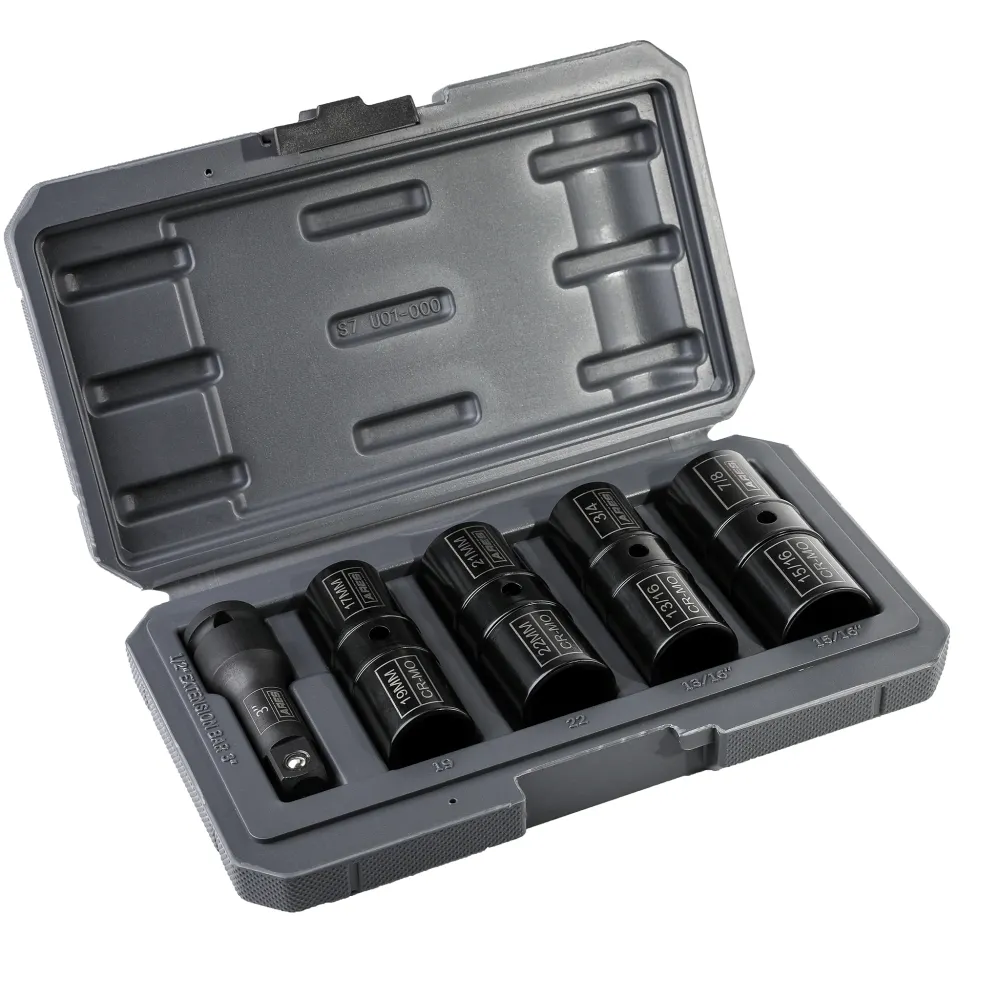 OEM Kwaliteit ARES 59010 - 1/2-inch Drive 5-Piece Flip Lug Nut Socket Set