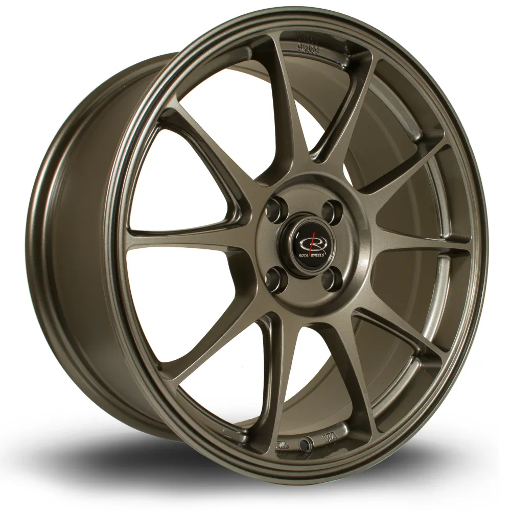 Winter ruitensproeiervloeistof Rota Titan 17x7.5" 4x100 ET35, Antiek brons