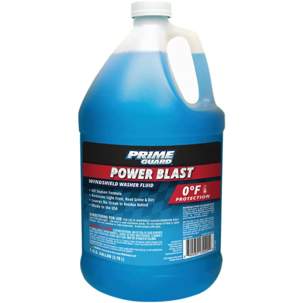 Geconcentreerde Prime Guard 91806 Power Blast 0 Deg Windshield Washer Fluid 1 Gallon