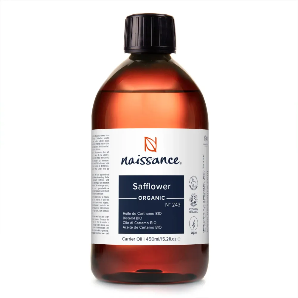 Safflower Biologisch Oil (N° 243) Complete Set met Trechter 225ml