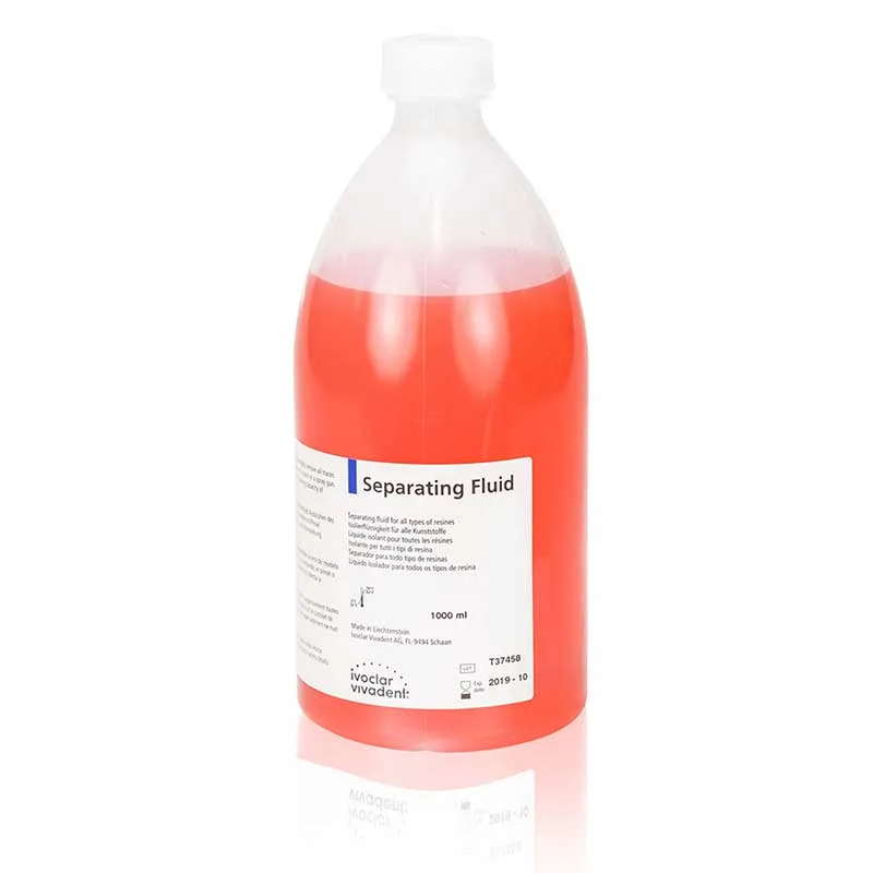 Sproeiervaatjes Fluid separating - Fluid separator varnish IVOCLAR resin plaster