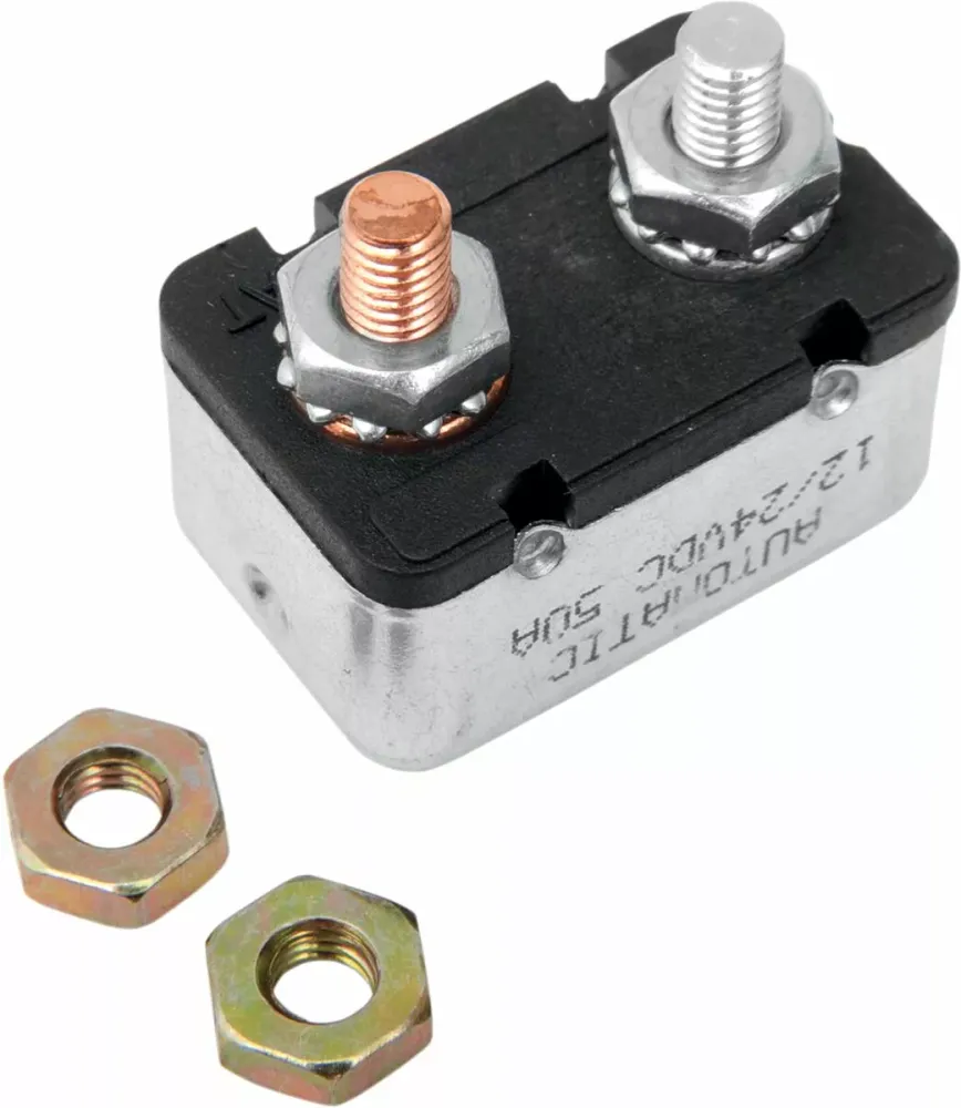 Rele Fusible Termico 50A Para Harley-Davidson met opberghoes