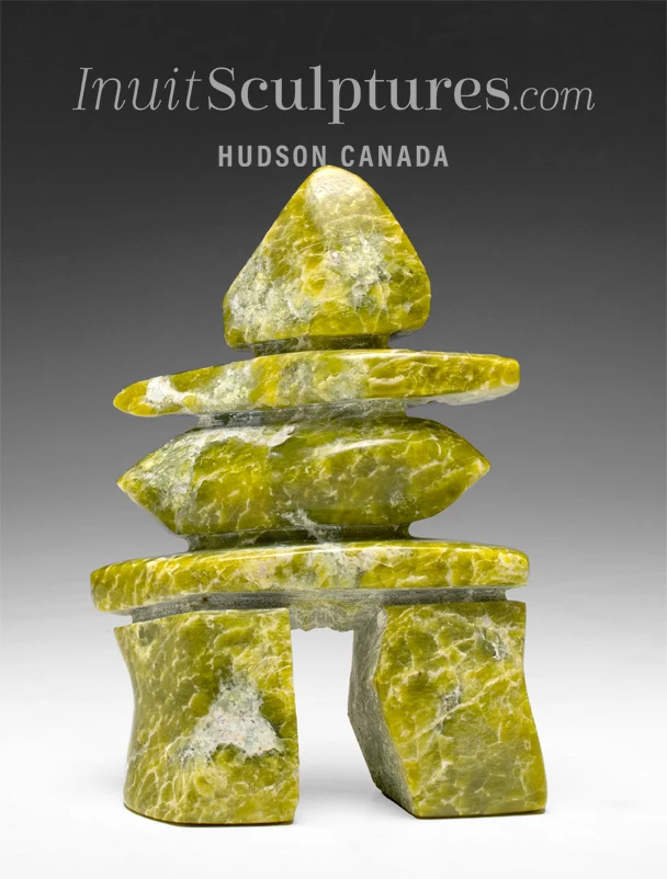UV-Bestendig 5" Inukshuk Isaac Oqutaq *Limey*