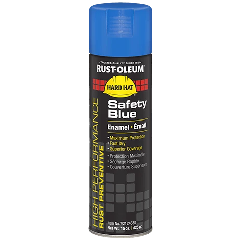 Rust-Oleum High Performance Safety Blauw Spray Paint - 15oz