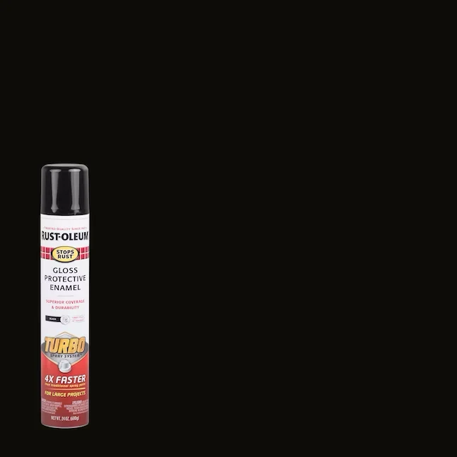 Rust-Oleum Stops Rust Turbo Gloss Ebbenhout Spray Paint (NET WT. 24-oz)