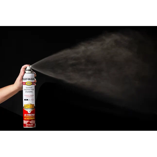 Rust-Oleum Stops Rust Turbo Gloss Ebbenhout Spray Paint (NET WT. 24-oz)