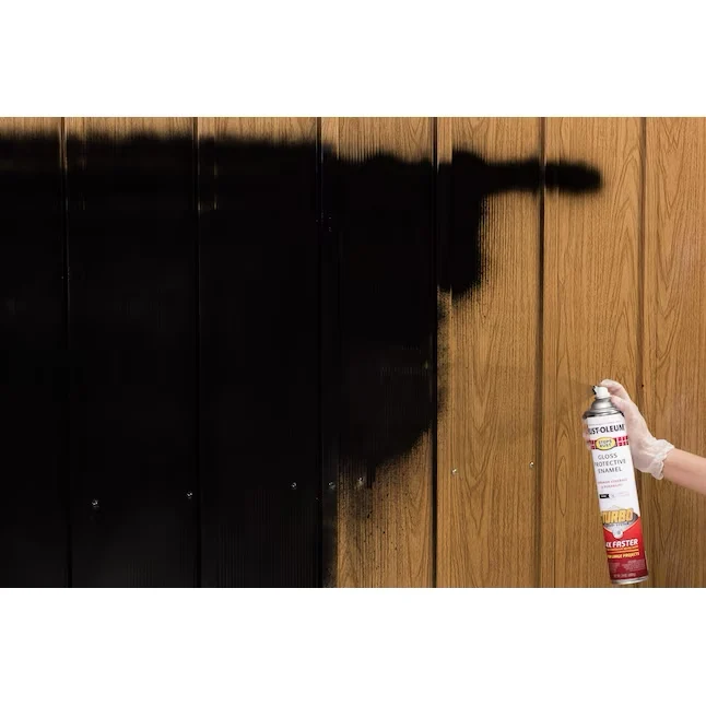 Rust-Oleum Stops Rust Turbo Gloss Ebbenhout Spray Paint (NET WT. 24-oz)