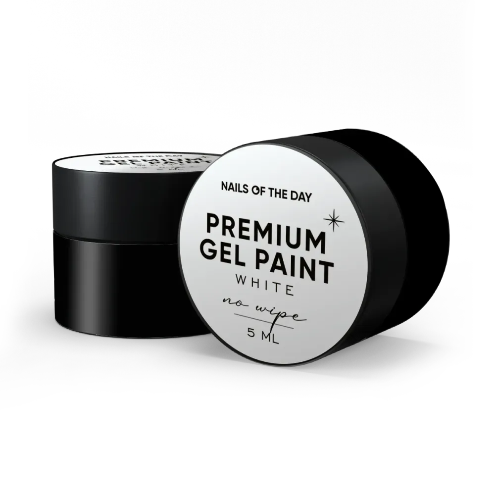 Startkabel Premium gel paint (No wipe) Wit 5 ml NAILSOFTHEDAY