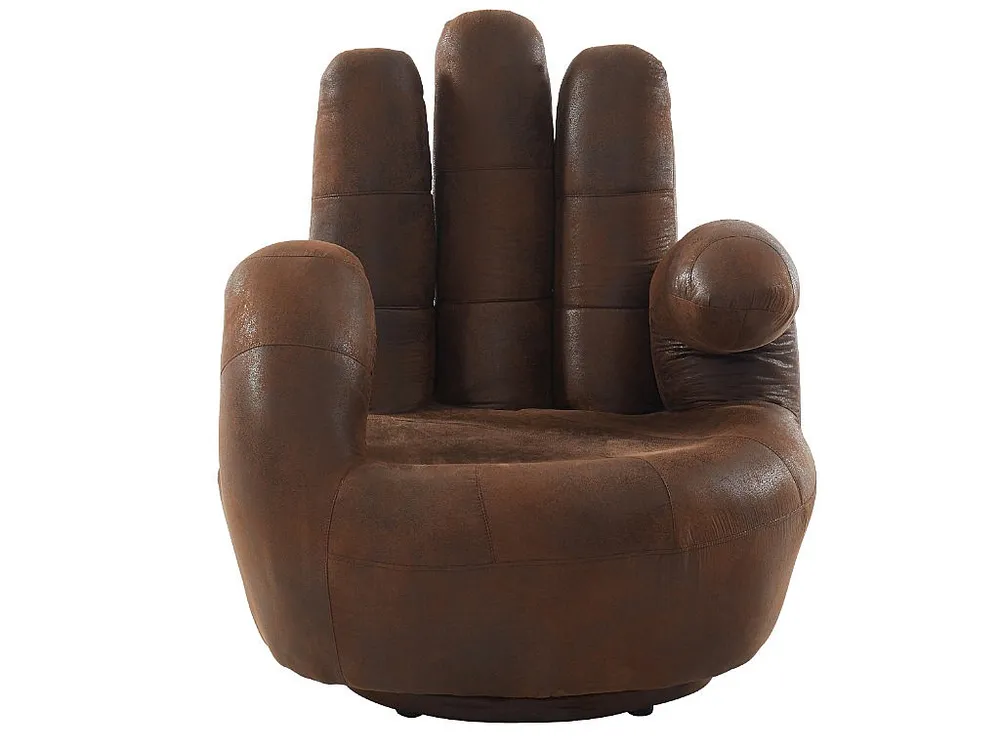 Draaifauteuil van verouderd microvezel CATCHY