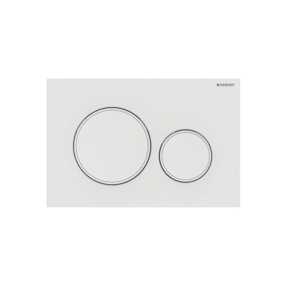 Geberit Sigma 20 Sneeuwwit Drive Plate easy to clean