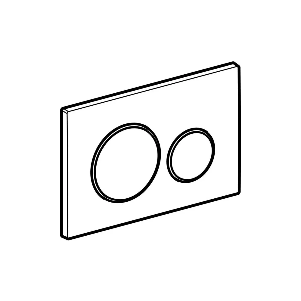 Geberit Sigma 20 Sneeuwwit Drive Plate easy to clean