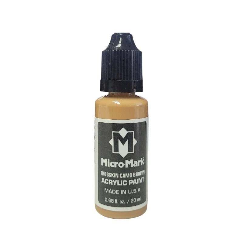 Micro-Mark Frogskin Camo Cappuccino Paint, 20ml