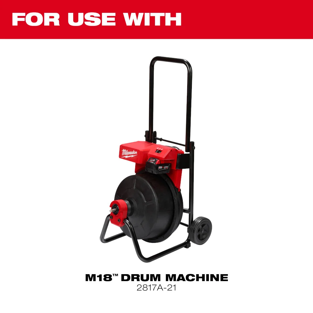 MILWAUKEE 3/8" x 100' Inner Core Drum Cable