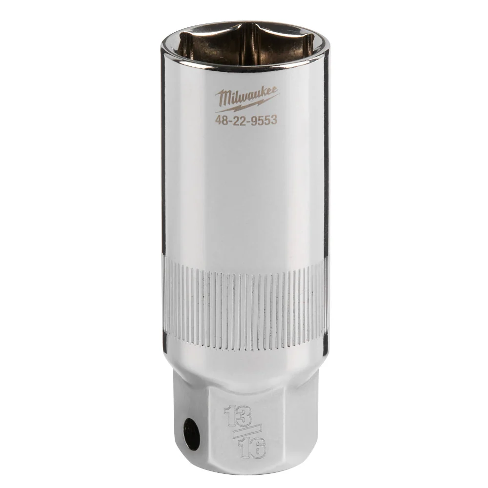 MILWAUKEE 3/8" Drive 13/16" Spark Plug Socket