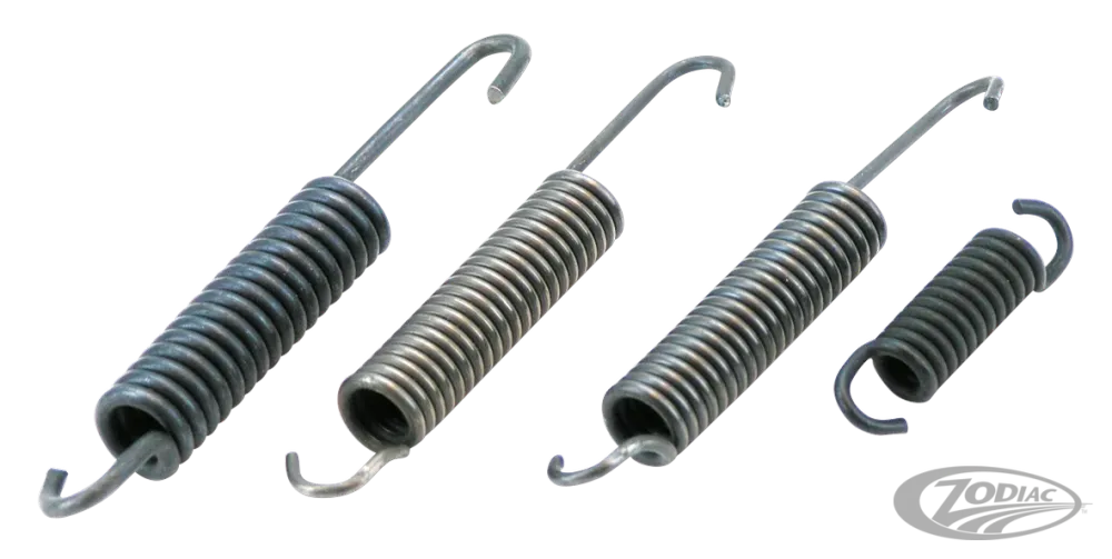 Brake shoe return spring, upper BT58-62 Harley-Davidson