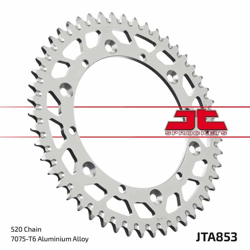 Handbediende Corona JT Aluminio negro JT 853 con 46 dientes