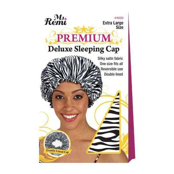 Ms. Remi Deluxe Sleeping Cap Xl Zebra