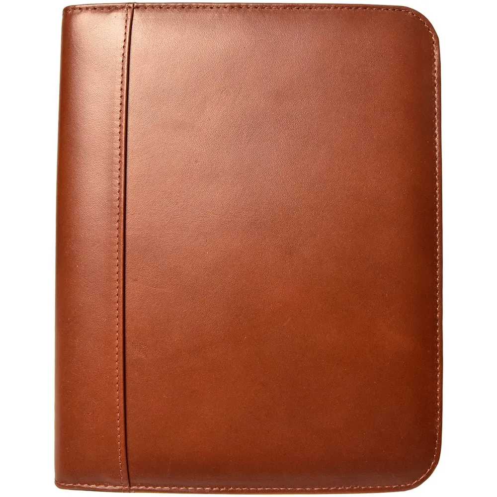 Aston Leather 20 Slot Pen Case Cognac
