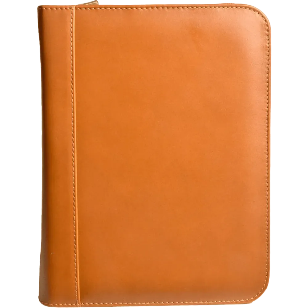Aston Leather 20 Slot Pen Case Tan