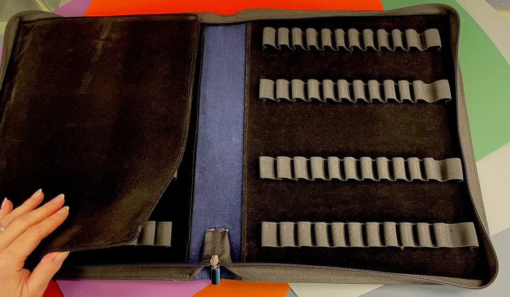 Girologio Katoen Denim Pen Case - 48 Zip
