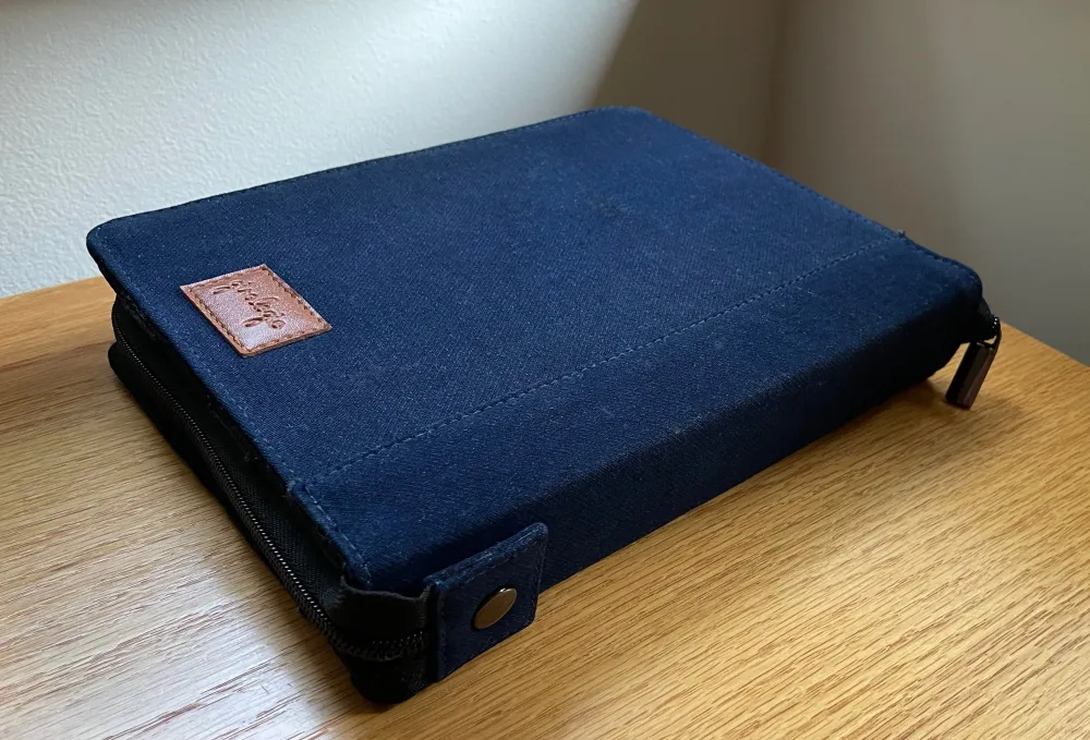 Girologio Katoenmix Denim Pen Case - 24 Zip