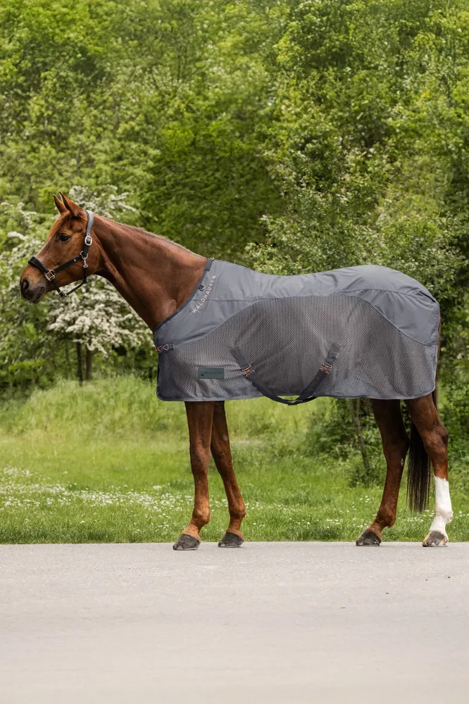 Comfort Rain Fly Rug Grey 115