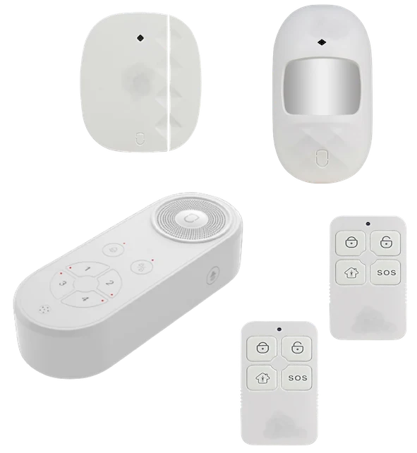 Wi-fi alarm kit voice warner