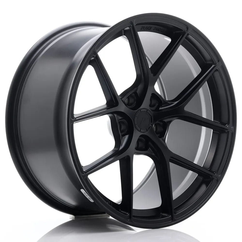 Japan Racing SL-01 Super Light 19x10.5" ET35, Flat Zwart