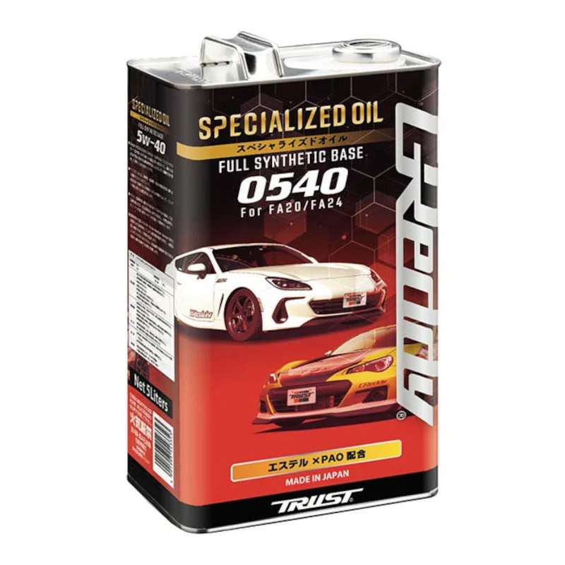 GReddy 0540 Specialized 5W40 Engine Oil FA20 & FA24 (5L, GT86/GR86 & BRZ)