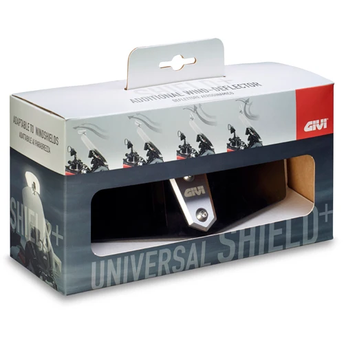 GIVI S180T SPOILER KITA ALUMINIO VOOR ALLE MODELLEN TRANSP