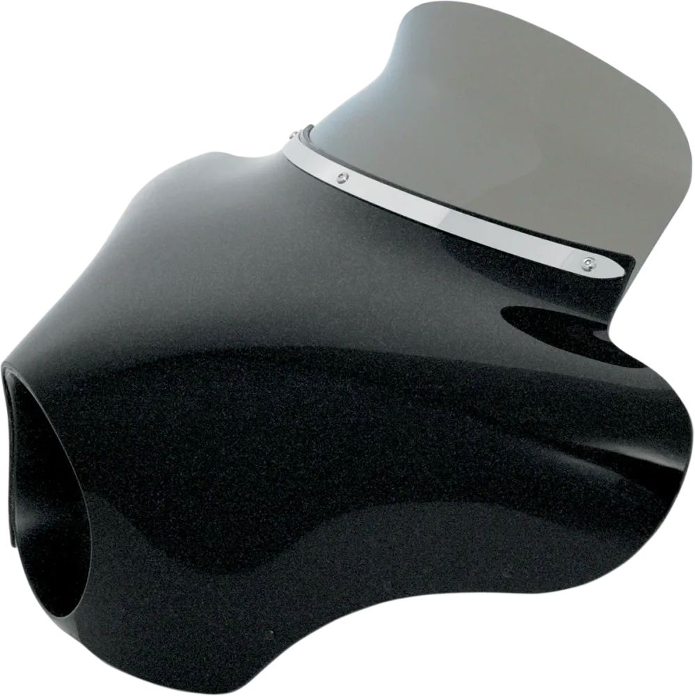 MEMPHIS SHADES HD BATWING FAIRING SPOILER WINDSHIELDS SHIELD BW SPOILER 6.5 BLK matte afwerking