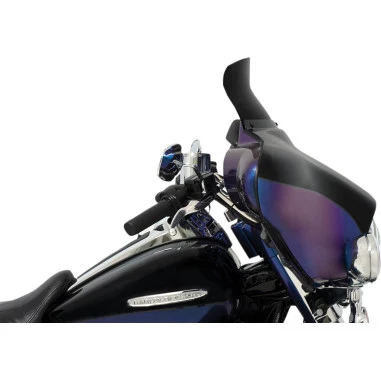 Premium Carbon Fiber SPOILER WINDSHIELDS MEMPHIS SHADES BATWING FAIRING HARLEY-DAVIDSON