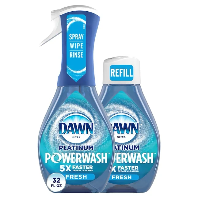 Dawn Ultra Platinum Powerwash Starter Kit 2-Pack 16-oz Levendig Scent Dish Soap