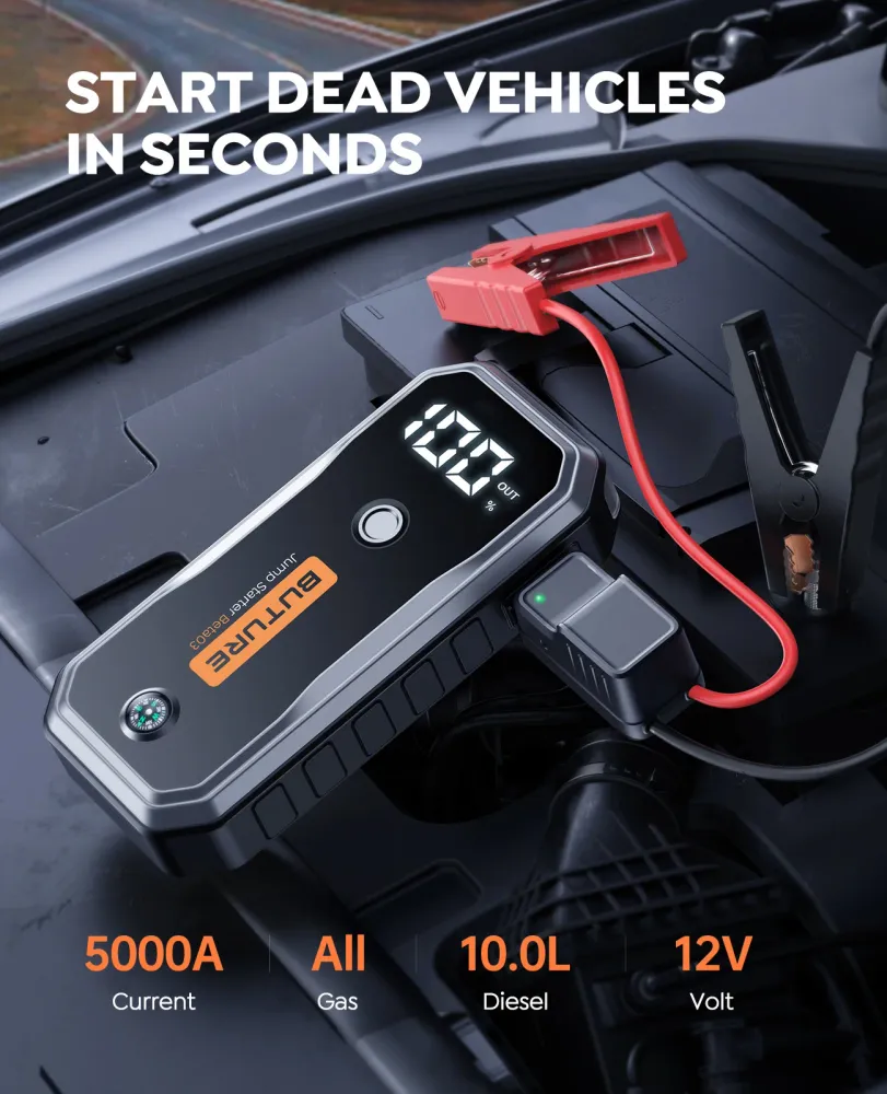 Buture Beta03 Car Battery Jump Starter 5000A