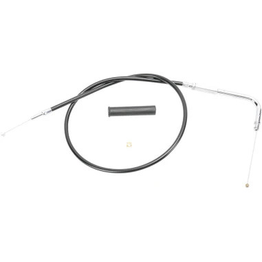 Trickle Charge Cable Acelerador En Vinilo Negro 30" Para Harley Davidson