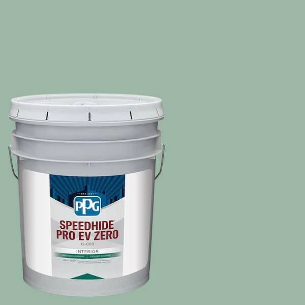 Kogelgewricht Speedhide Pro EV Eggshell Interior Paint, Platinagrijs Leaf