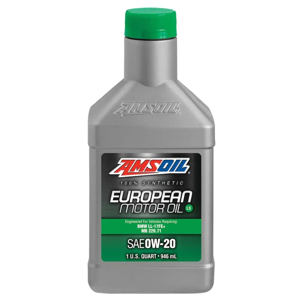 AMSOIL EUROPEAN SERIES 0W20 LS BMW LL-17FE + MB 299.71 1/4 G (0,946 L)
