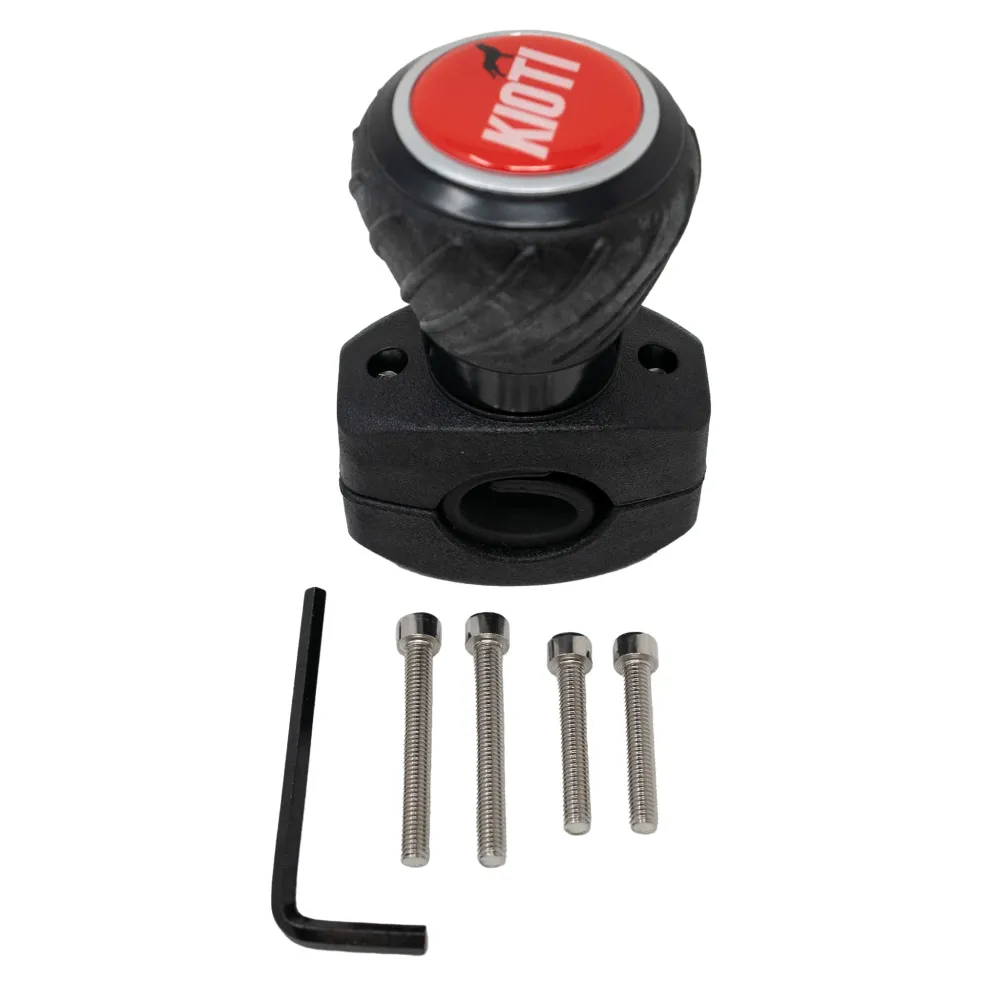 Kioti TD21-0005-AC Compleet Steering Wheel Spinner Knob Blauw Stiksel
