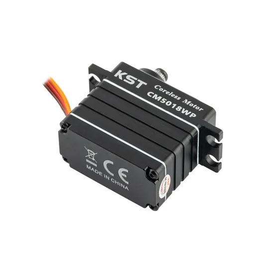 KST CM5018WP Coreless DC Motor Van metaal Gear Servo IP67 Waterproof 50Kgf.cm 0.18sec met CE-goedkeuring