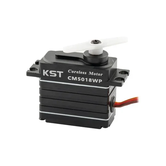 KST CM5018WP Coreless DC Motor Van metaal Gear Servo IP67 Waterproof 50Kgf.cm 0.18sec met CE-goedkeuring