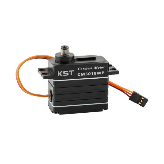 KST CM5018WP Coreless DC Motor Van metaal Gear Servo IP67 Waterproof 50Kgf.cm 0.18sec met CE-goedkeuring