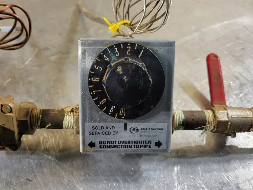Originele sensor 2000 BTU/HR Thermostat Gas Regulator 1/2" High Temperature Valve