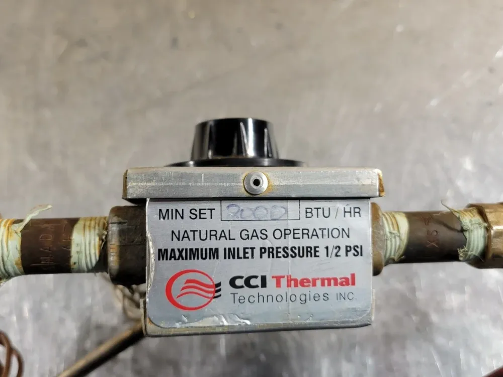 Originele sensor 2000 BTU/HR Thermostat Gas Regulator 1/2" High Temperature Valve