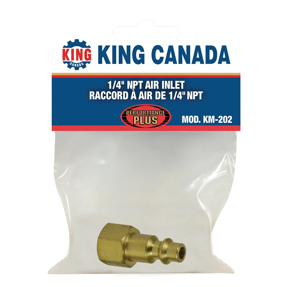 Performance-Plus 1/4" NPT Air Inlet KM-202 Eenvoudig te programmeren