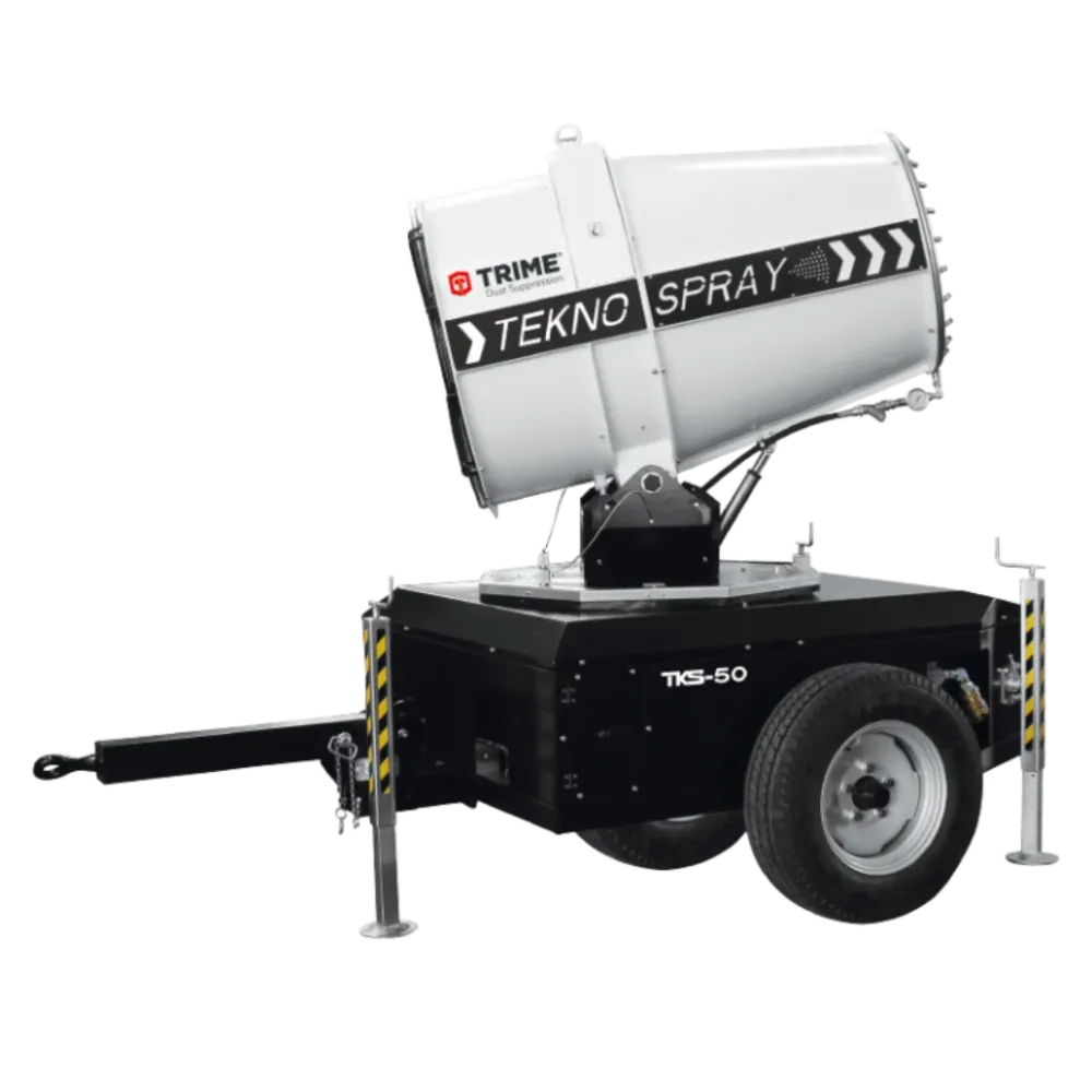 Trime TKS-50 50Meter Teknospray Trailer Dust Control Cannon
