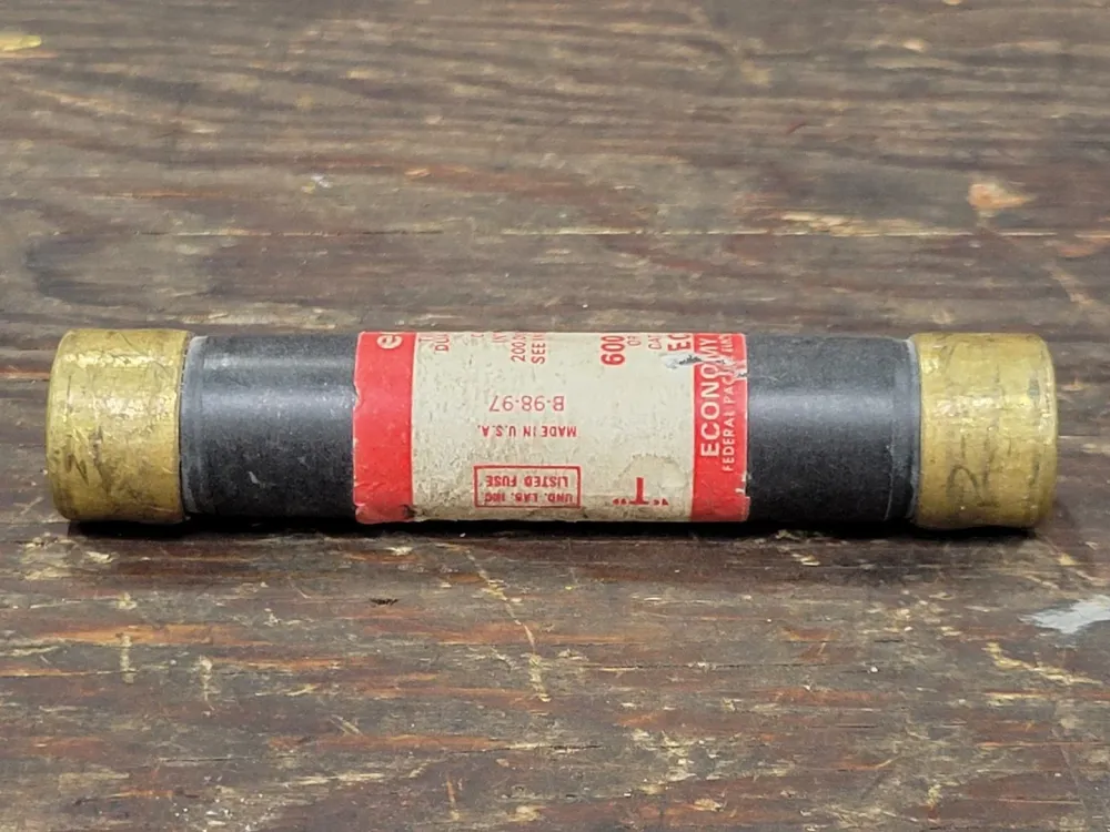 60 Amp Class K5 Time Delay Fuse ECS-60 met kalibratie-instructies