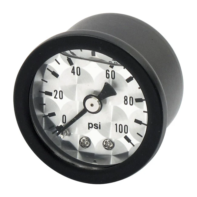 Marshall Oil Pressure Gauge 0-100 Psi Harley-Davidson