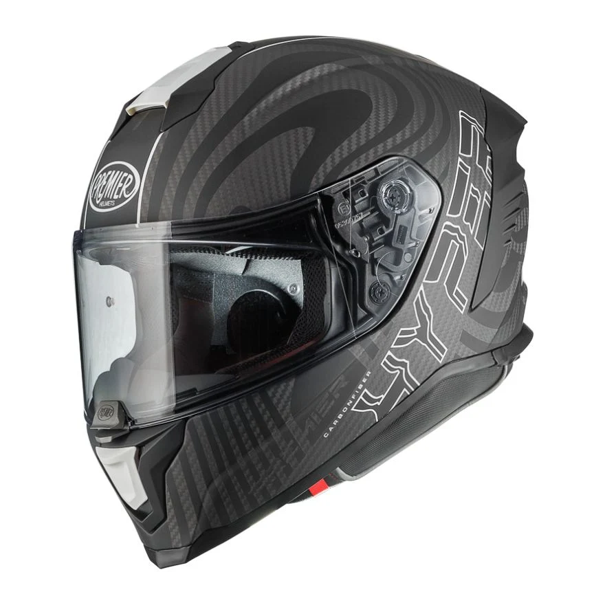 PREMIER CASCO HYPER CARBONO PS8BM NEGRO GRIS Ps8bm