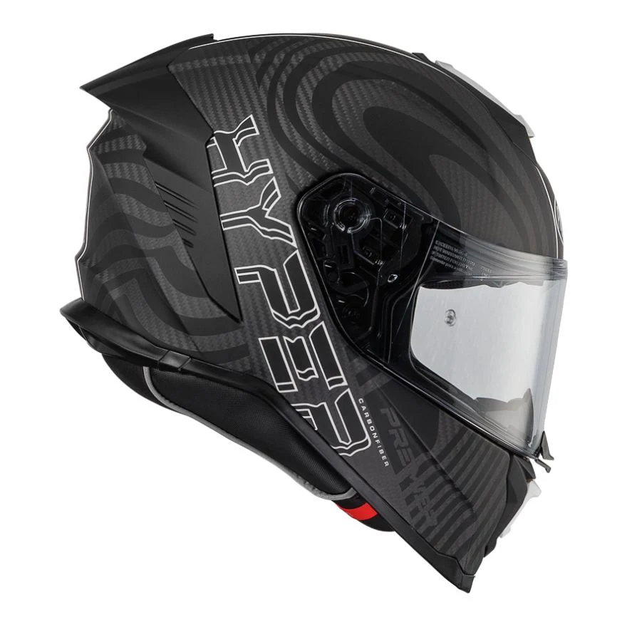 PREMIER CASCO HYPER CARBONO PS8BM NEGRO GRIS Ps8bm