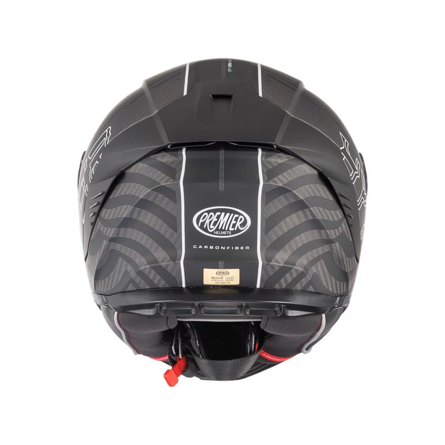 PREMIER CASCO HYPER CARBONO PS8BM NEGRO GRIS Ps8bm
